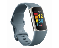 Google Fitbit Charge 5 platynowo niebieski - 678209 - zdjęcie 1